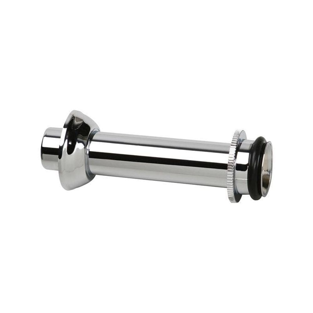 Tubo Ligação Vaso Plástico Cromado Ajustável 20Cm