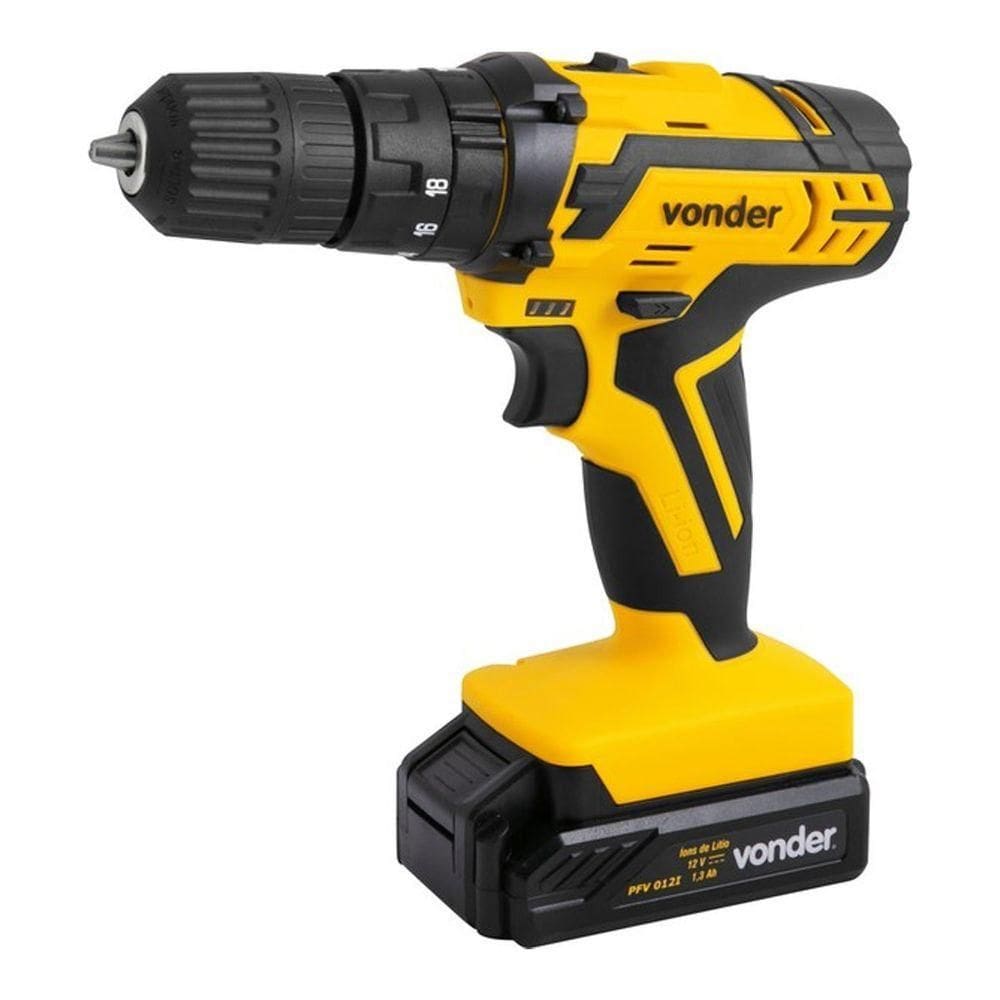 Parafusadeira E Furadeira 12v 3-8” Pfv012i Com Impacto Bivolt