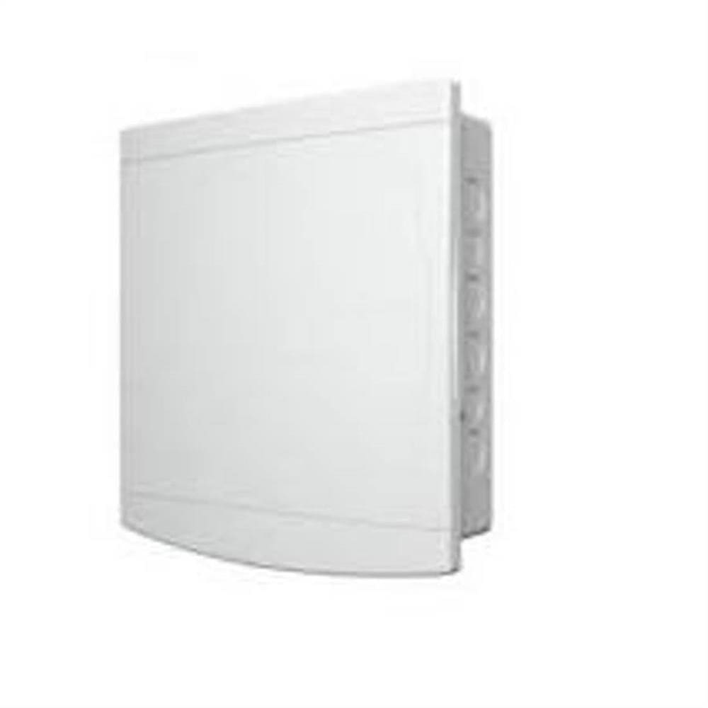 Quadro de Distribuição Sobrepor Para 6/8 Disjuntores Com Barramento Porta Branca - 33.04.857.2 - TIGRE