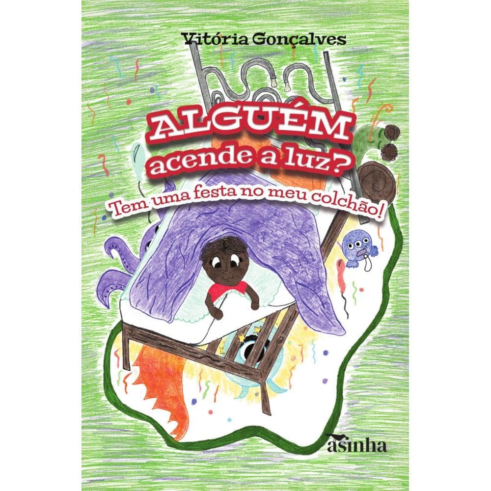 Alguém acende a luz?: Tem uma festa no meu colchão!