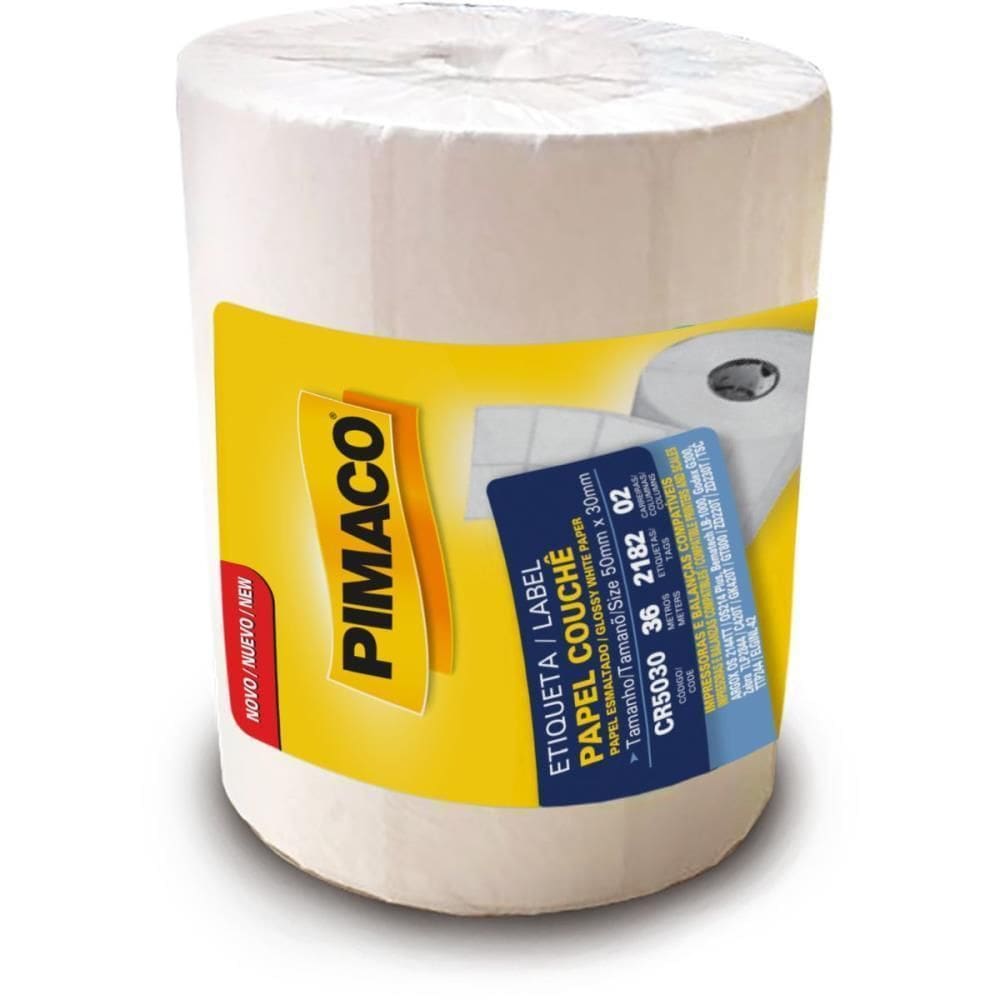 Etiqueta Adesiva Couche 50Mmx30Mm C/2182 Etiq.