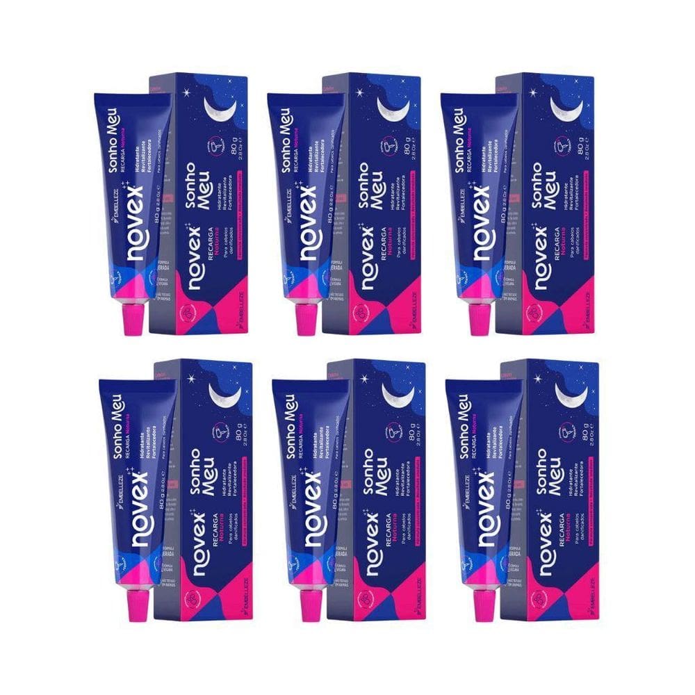 Recarga Novex 80G Noturna Sonho Meu Oleos Essenciais - 6Un