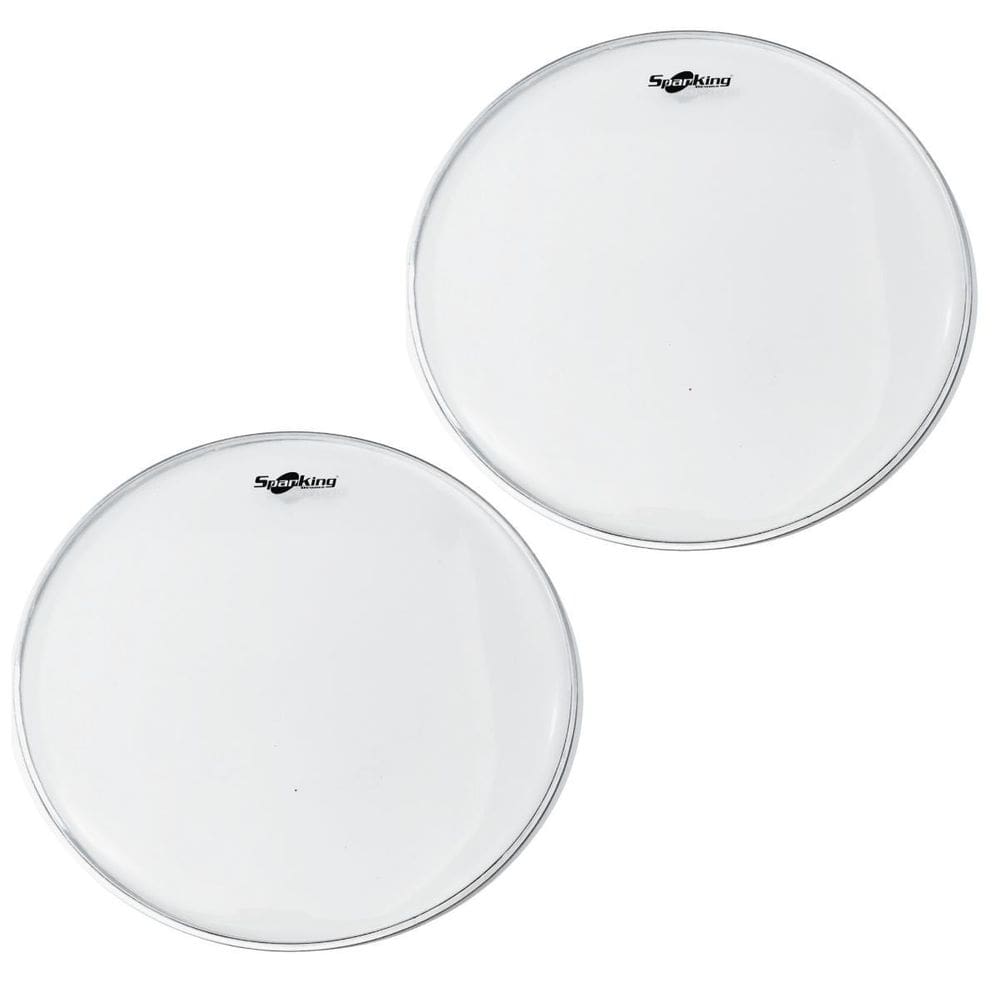 Kit 2 Pele 18 Bumbo Surdão Filme Simples Clear Spanking