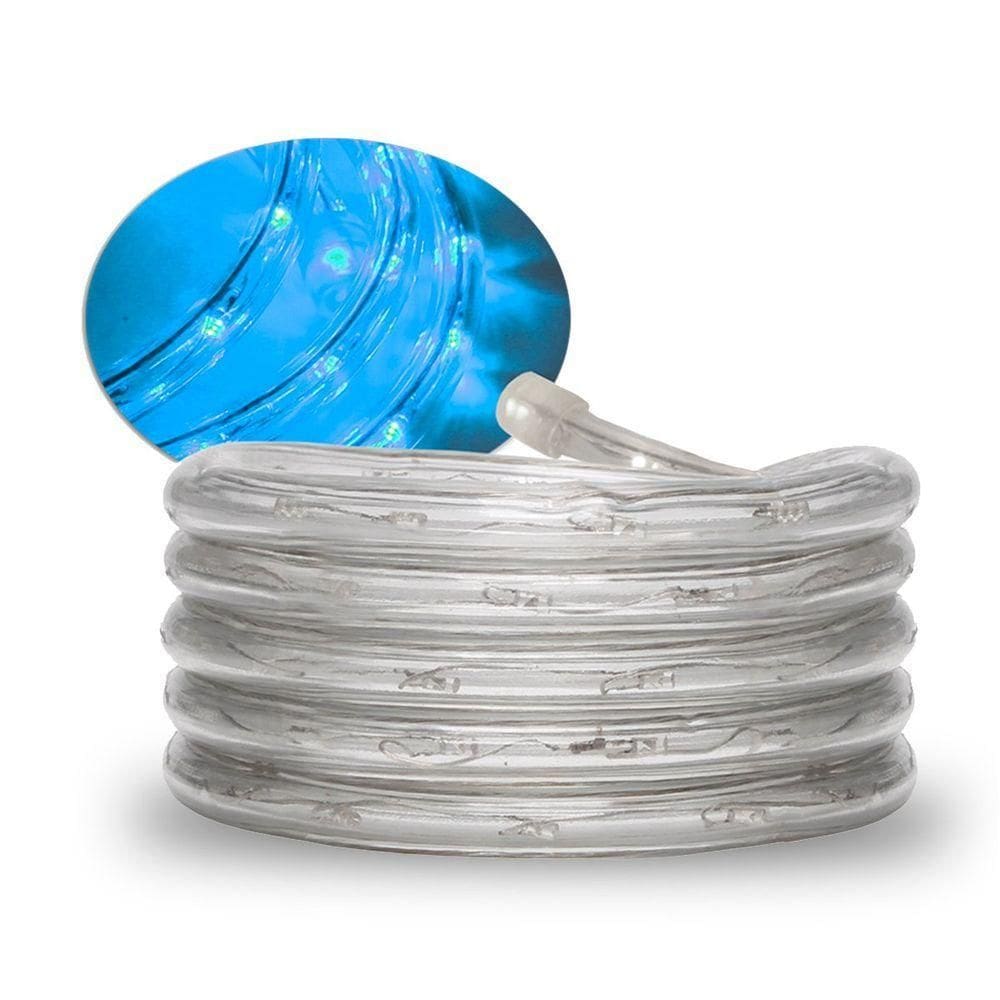 Corda Luminosa Taschibra Led Pro 13mm 2 Fios 30 Leds 110v 40 Metros Azul