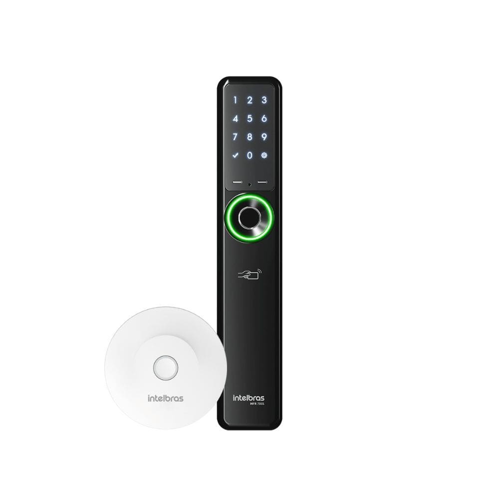 Fechadura Digital Intelbras MFR 7001+ Preto
