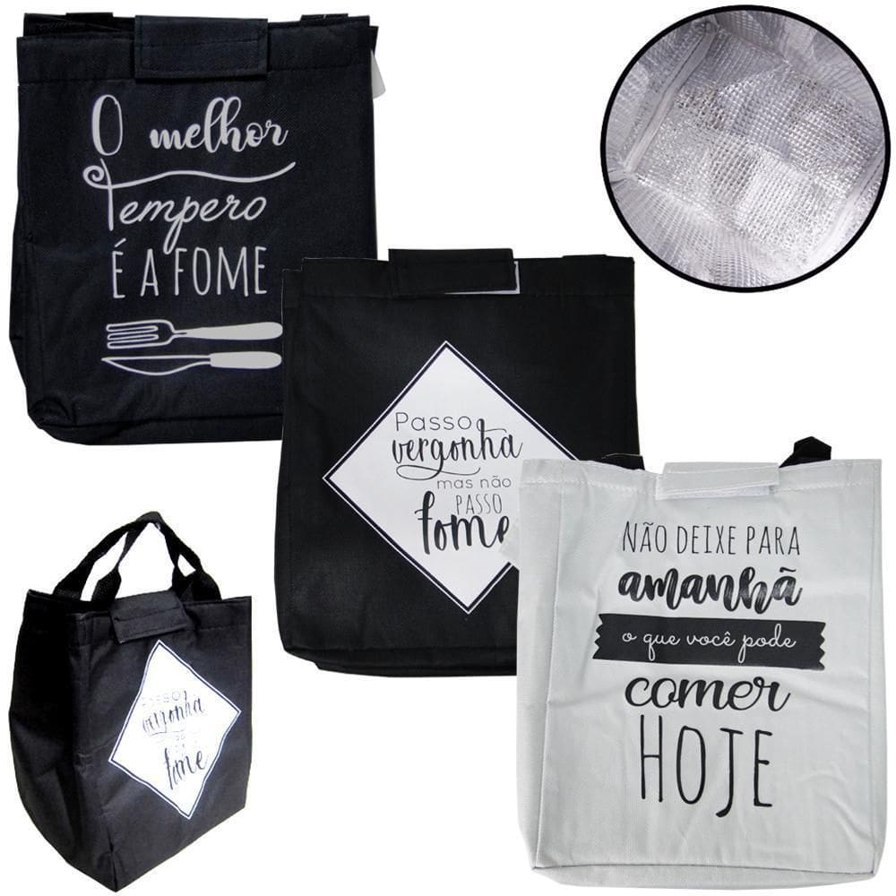 Bolsa Termica Frases Colors 23,5X19X16,5Cm
