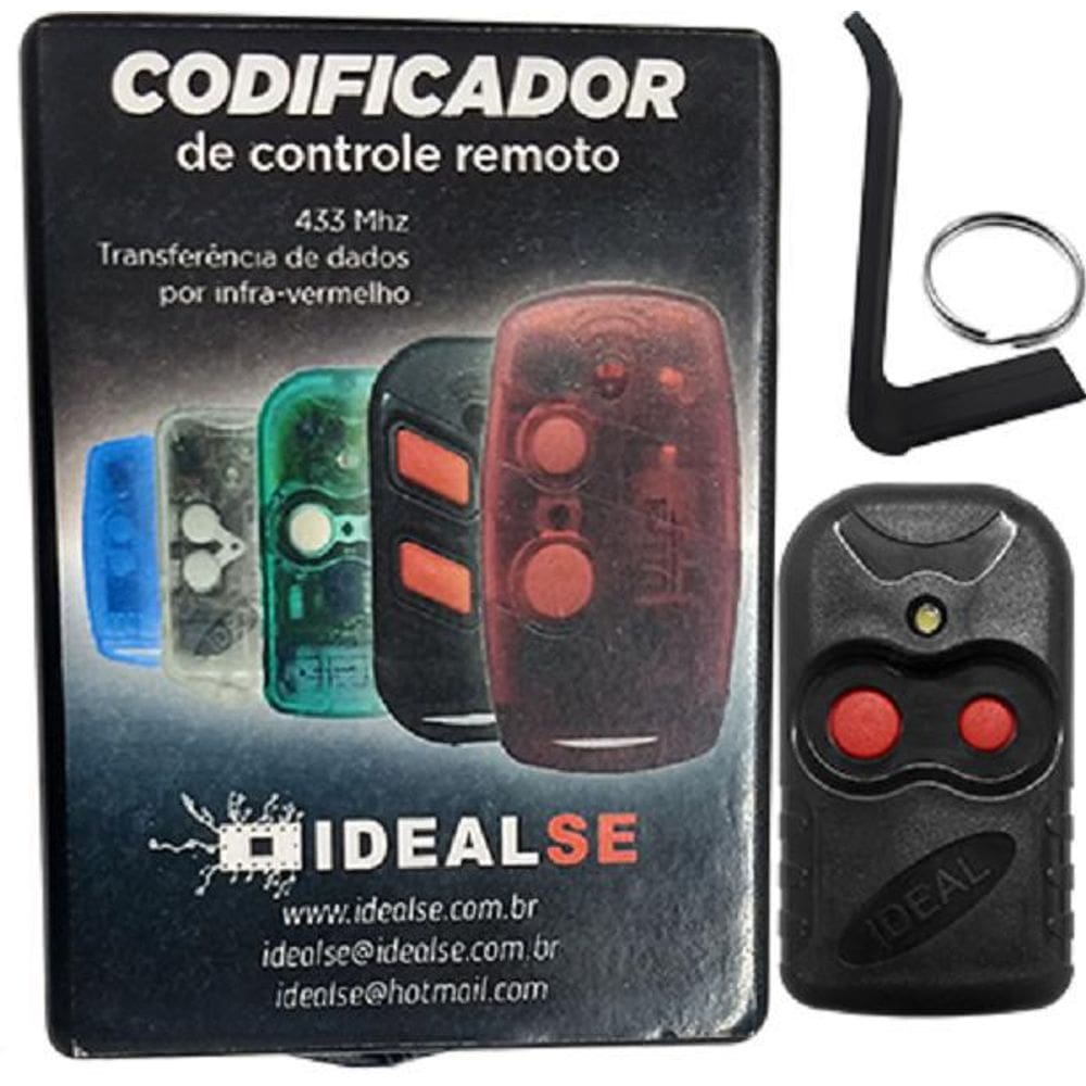 Codificador Ideal Potátil+10 Controles Regravá. Modelo 2104