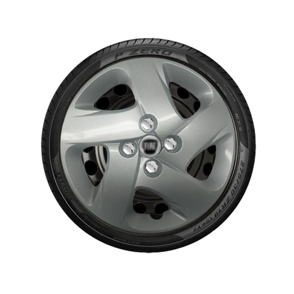 Calota Fiat Prata - Proteção e Estilo para seu Carro