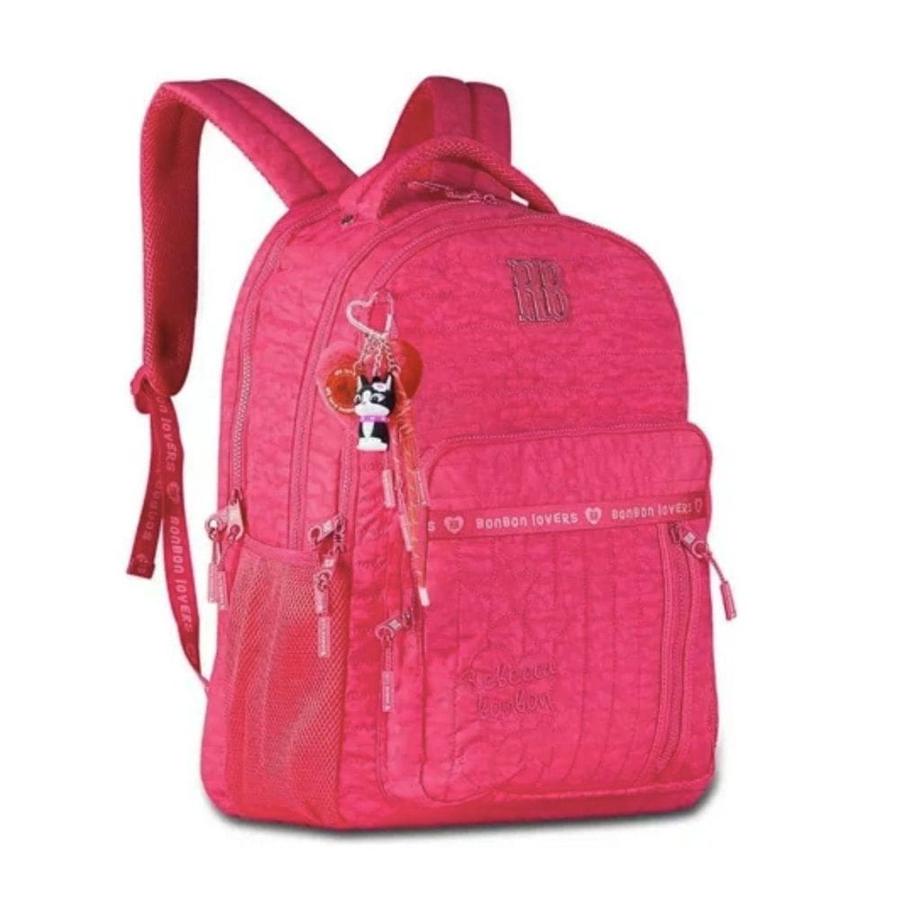 Mochila Costas Rebecca Bonbon Bolsa Escolar Feminina - Rosa