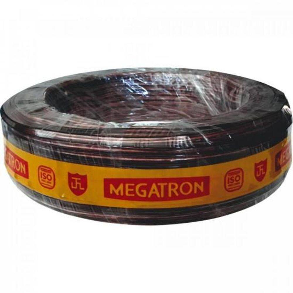 Cabo Para Som 2x0,48mm² Cristal Megatron - Rl - 100
