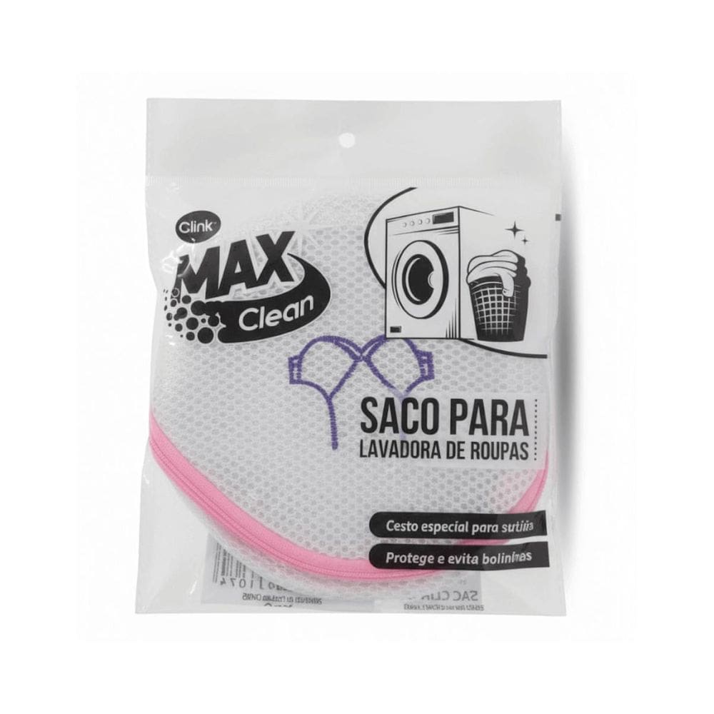 Saco Lavadora Sutia Poliester 19,5X 16Cm 1Un - Clink