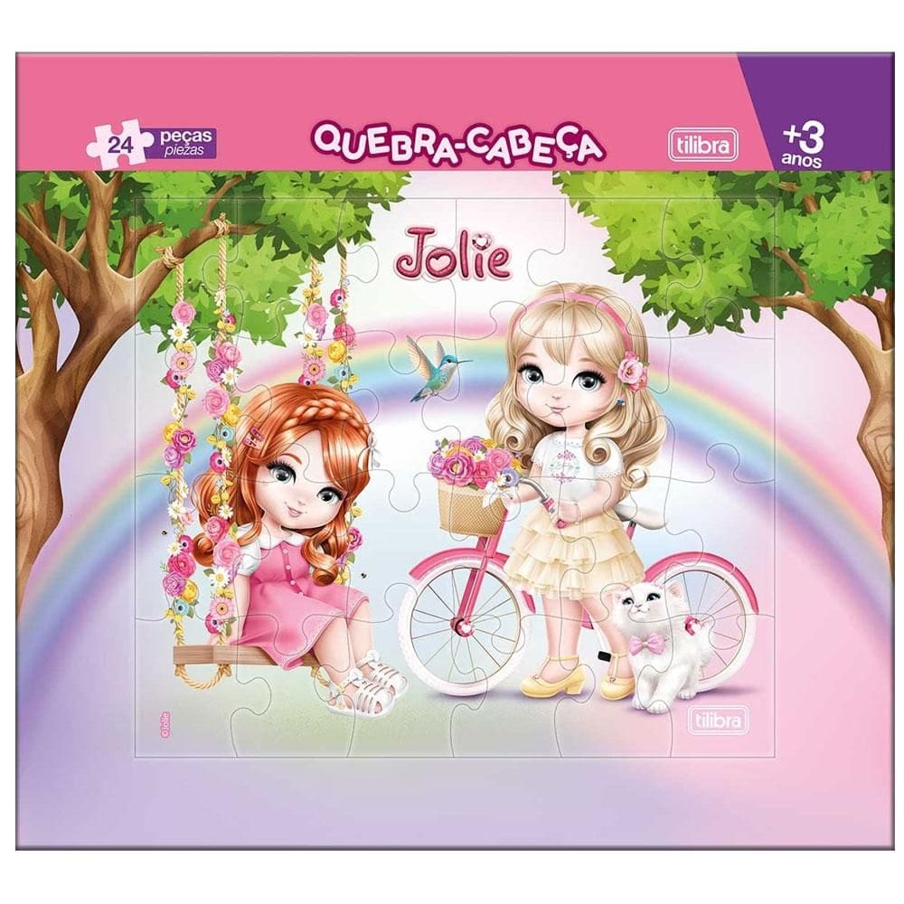 Quebra cabeça Jolie com 24 peças 396842 - Tilibra