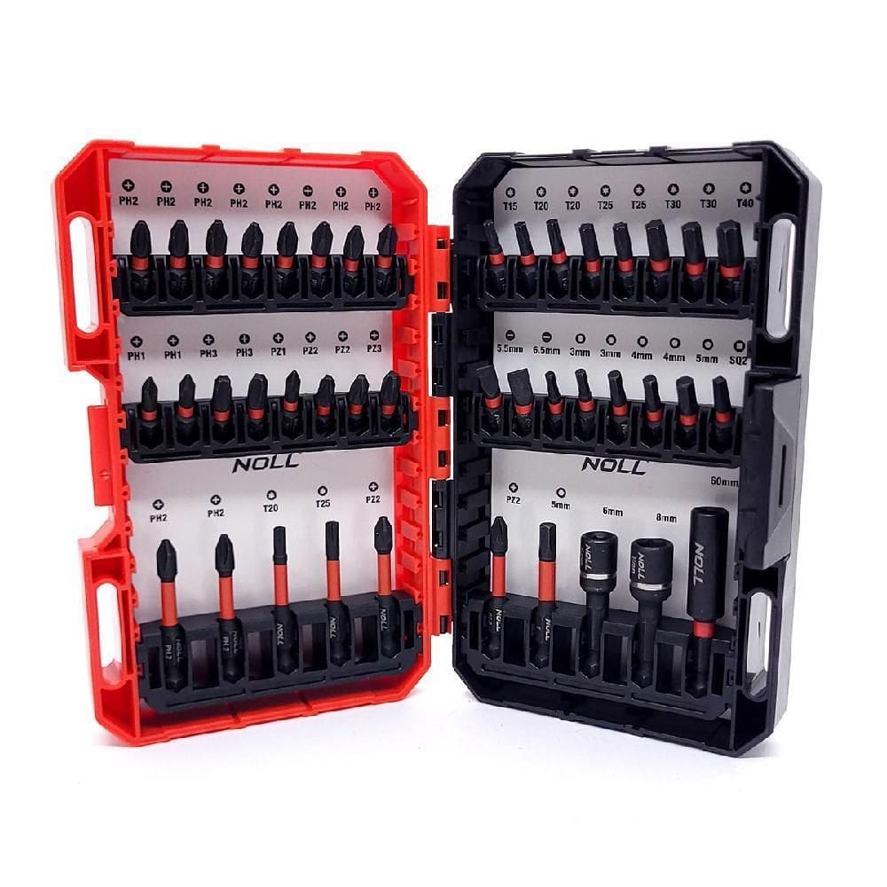 Jogo Bits/Ponteiras De Impacto Com 42 Pcs  372,0004  - Noll