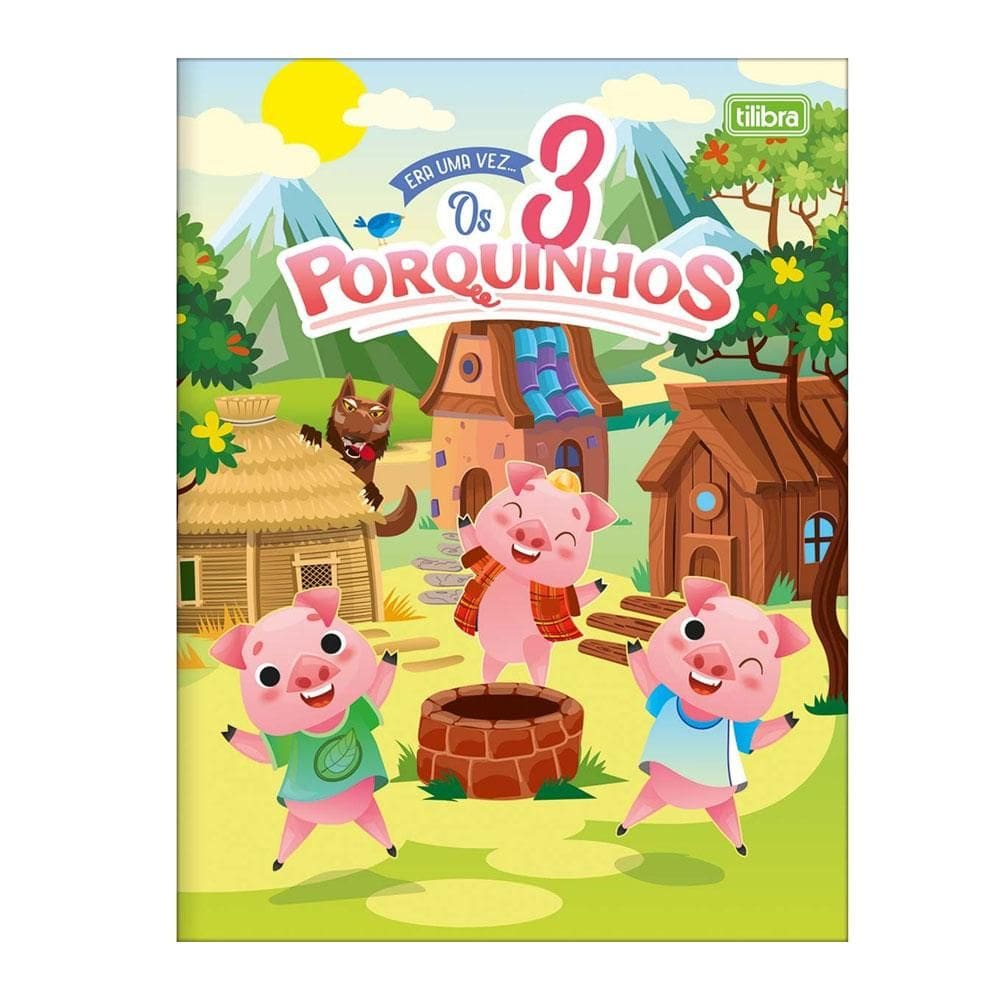 Livro Era Uma Vez Os Três Porquinhos - Tilibra