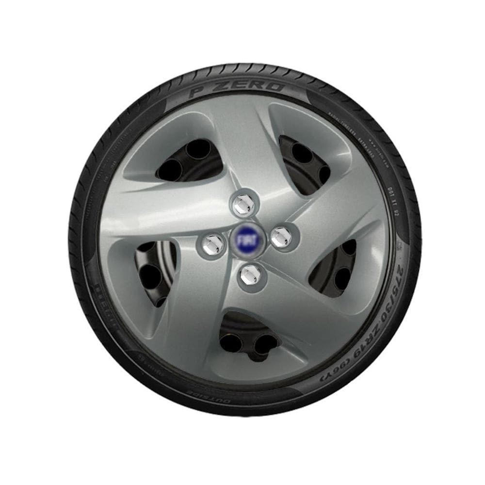 Calota Fiat Azul - Proteção e Estilo para sua Roda