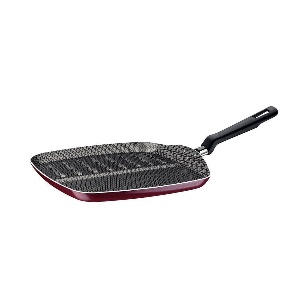 Panela Bistequeira Alumínio 26Cm 1,0L Tramontina Grill Chapa