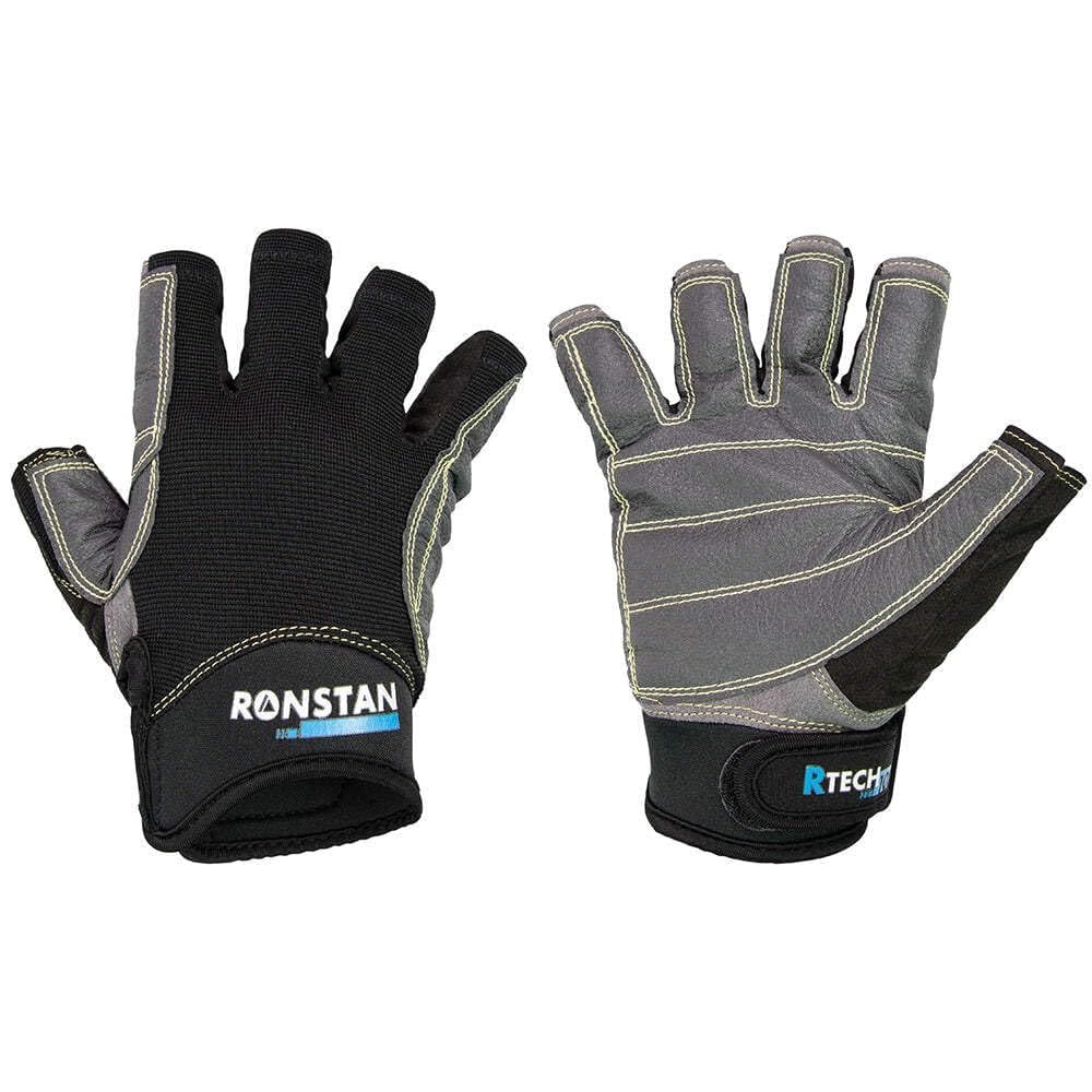 Luvas Ronstan Sticky Race pretas XXS