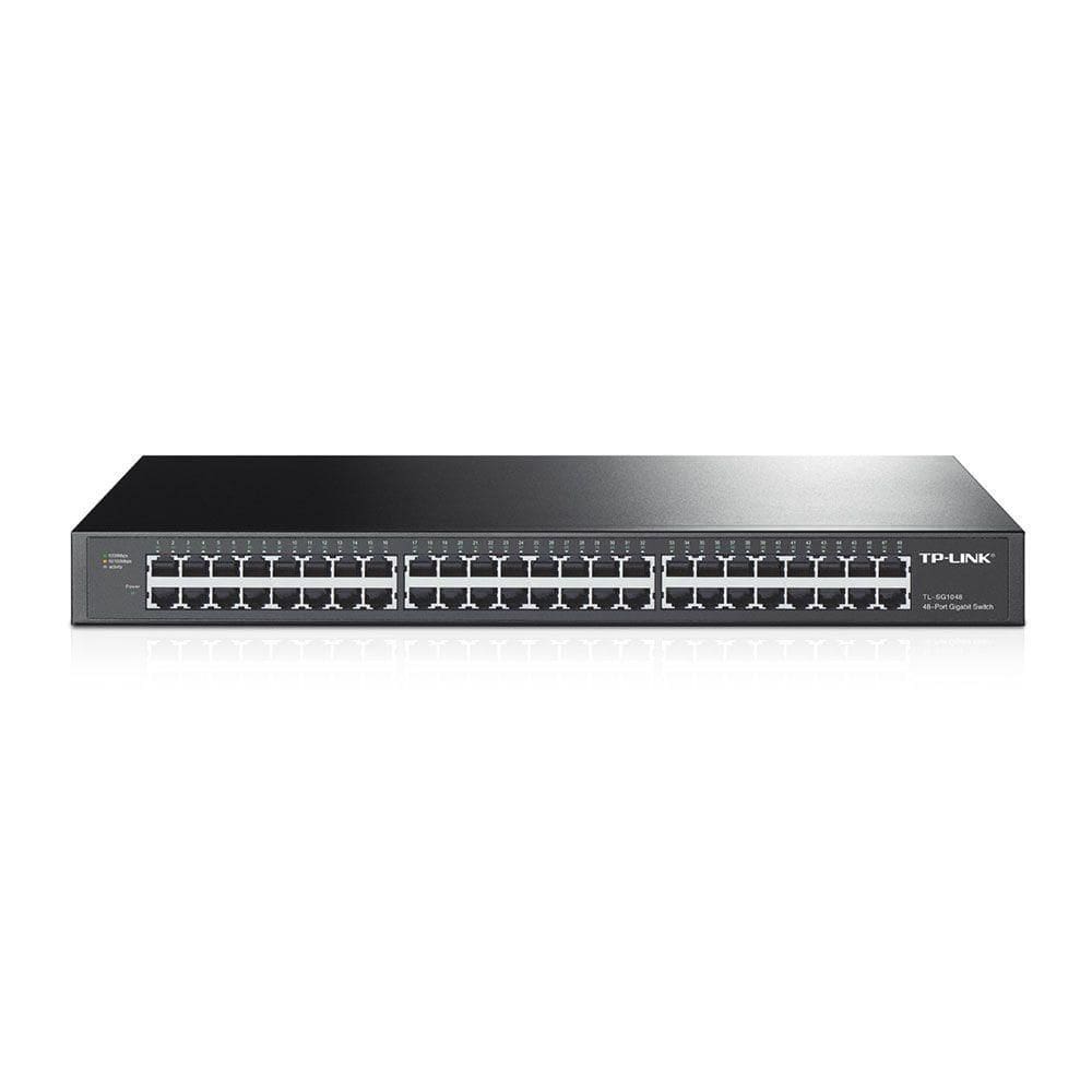 Switch 48 Portas Tp-link Tl-sg1048 Gigabit 10-100-1000 Mbps