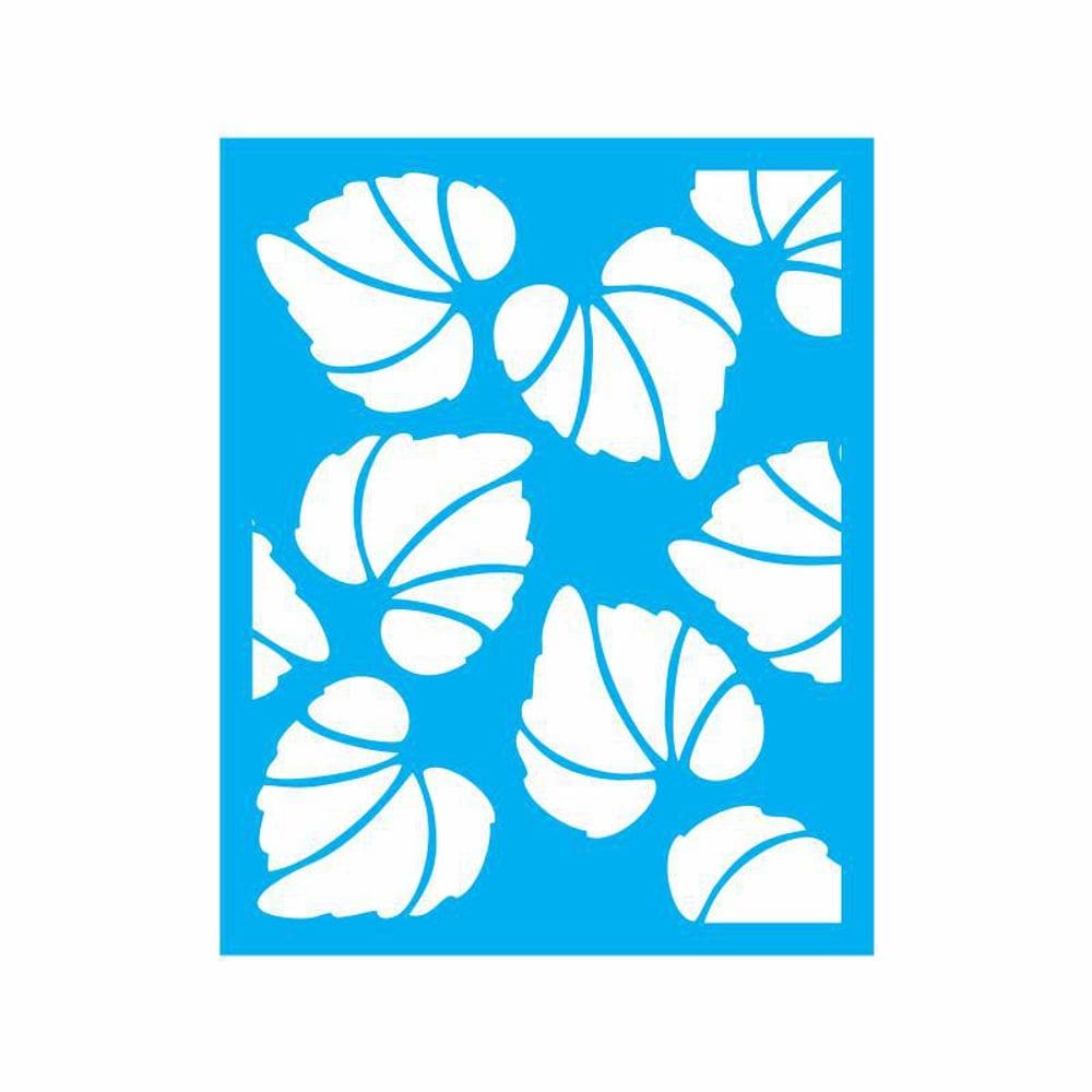 Stencil Tamako Folhas - 20X25Cm - Ref 9100