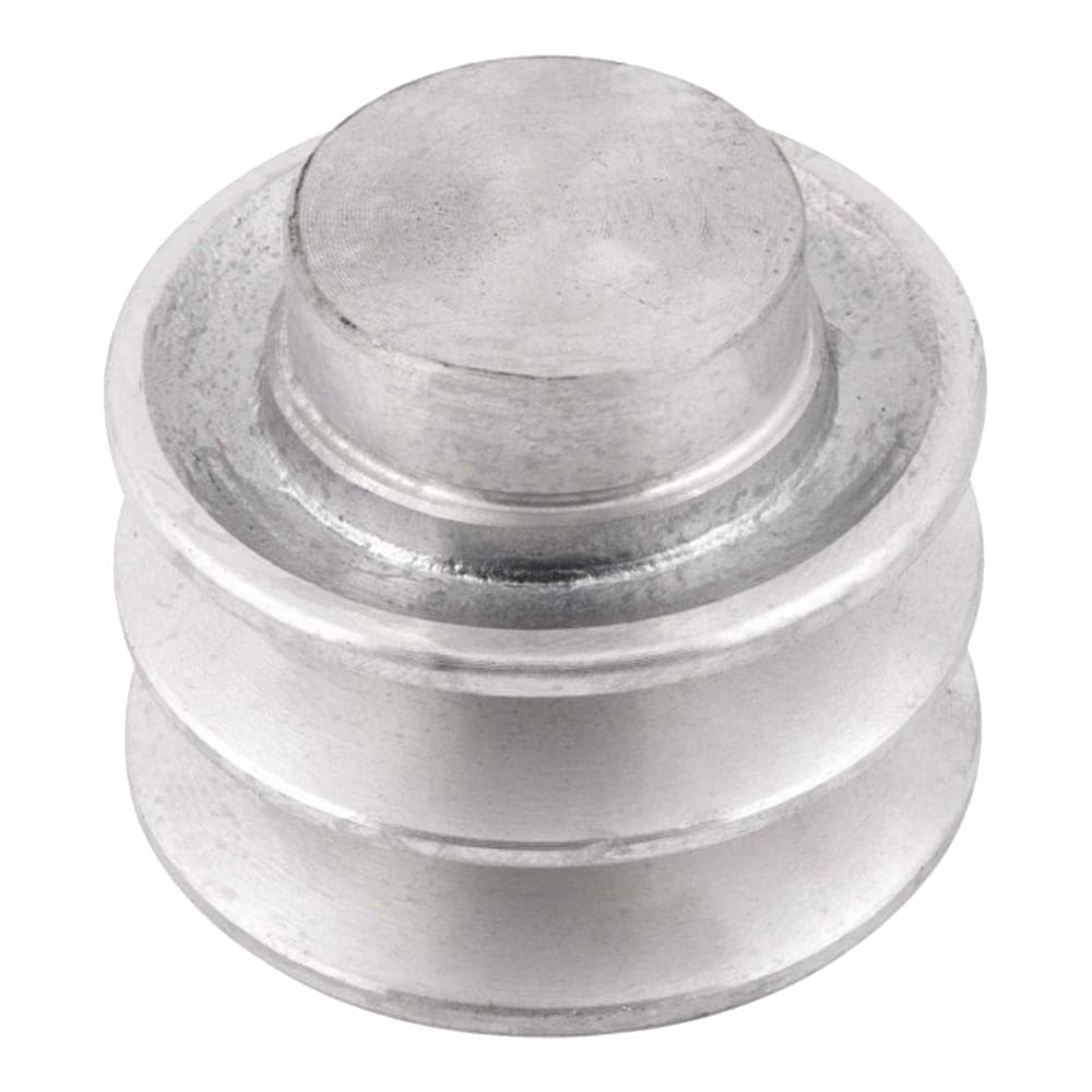 Polia de Alumínio Sem Furo com 2 Canais Perfil A 70mm - 6684120070 - VONDER