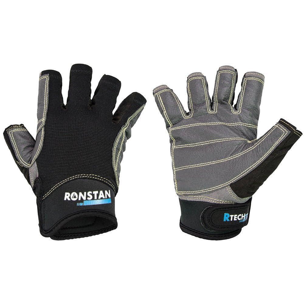 Luvas Ronstan Sticky Race pretas tamanho S