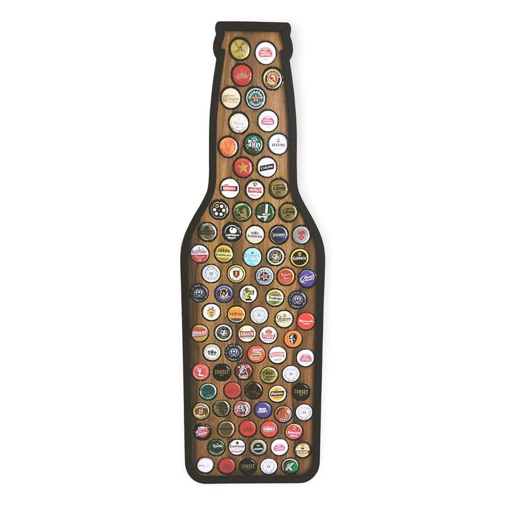 Porta Tampinhas Quadro Linha Decorato - Garrafa - 64 Un