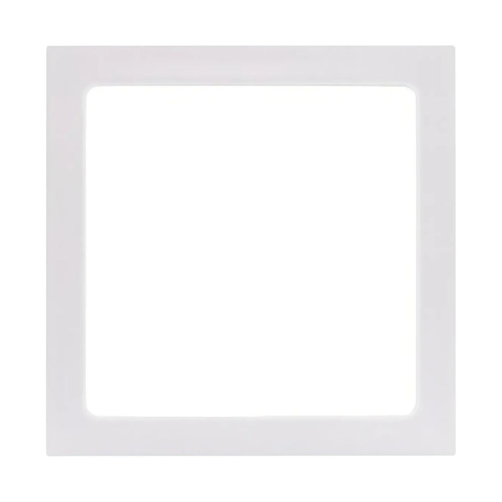 Kit 4 Plafon LED Embutir Quadrado 18W 1080LM Bivolt