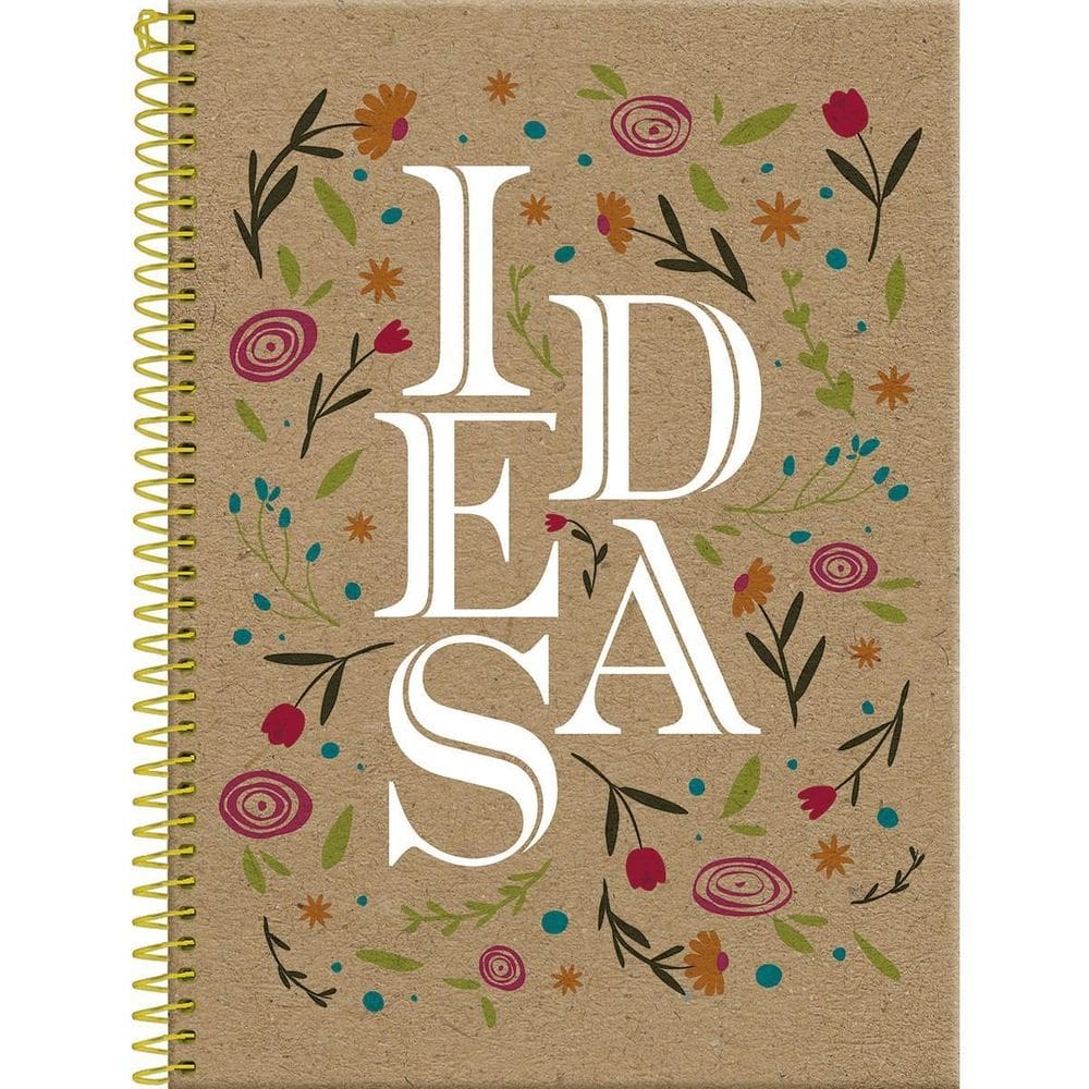 Caderno Universitario 10 Materias Kraf Art Foroni