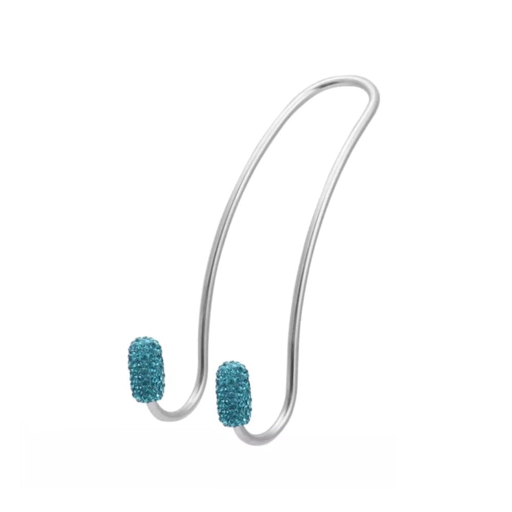 Gancho Multifuncional Carro Strass Ponta Detalhe Oval G8426