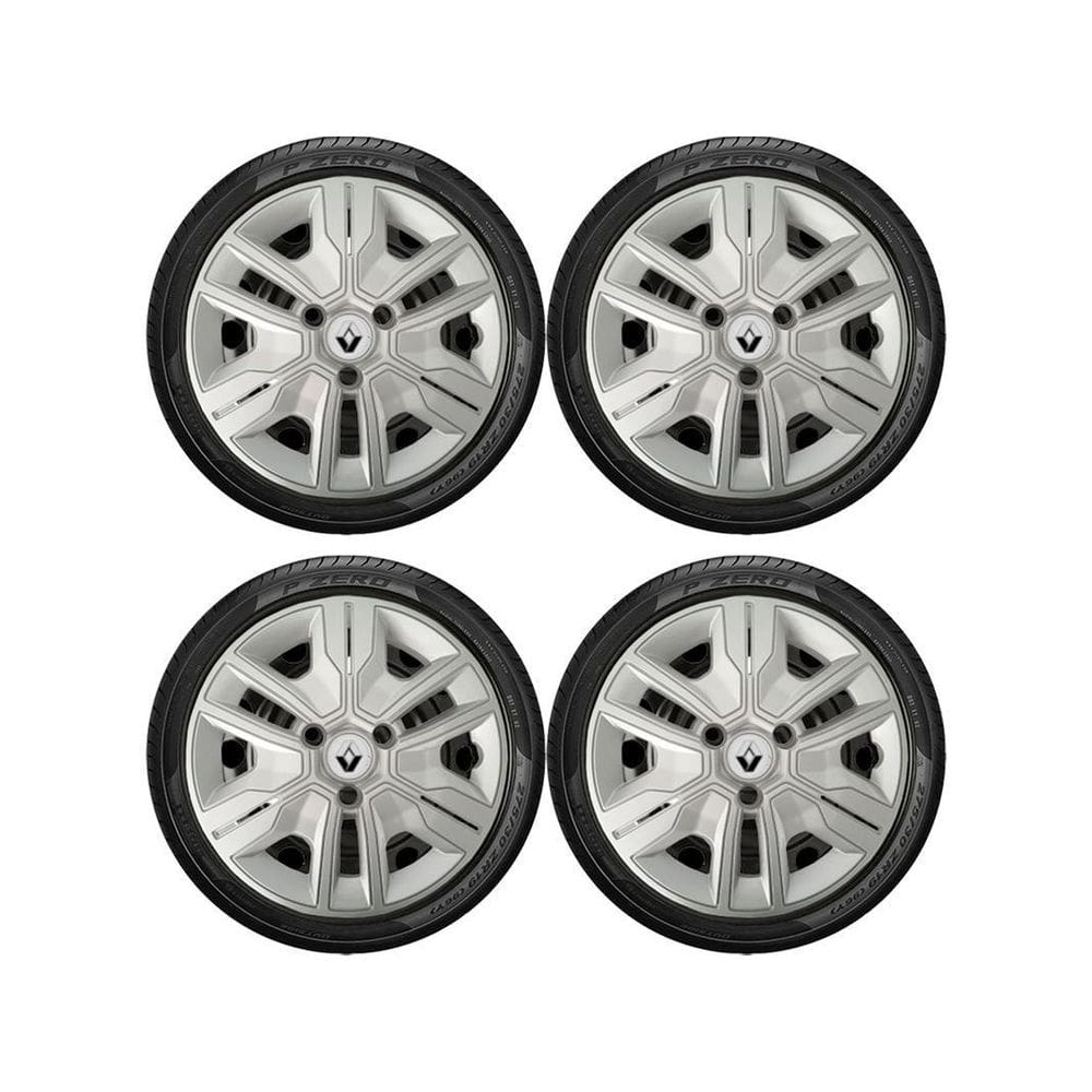 Jogo Calota Aro 14 Renault Kwid 2023 880