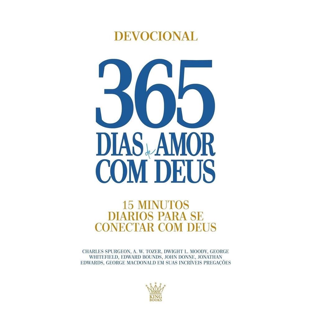 Livro: 365 Dias Amor Com Deus - Devocional