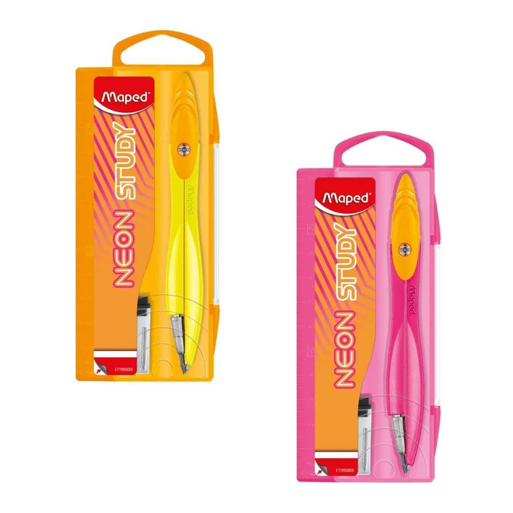Compasso Metal Study Neon sem tira linha 199500 - Maped
