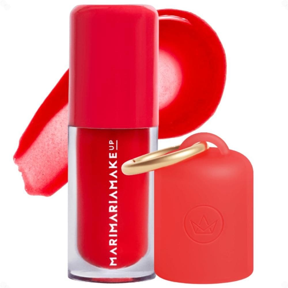 Kit Mari Maria Makeup: Lip Oil Juice Morango e Case Morango