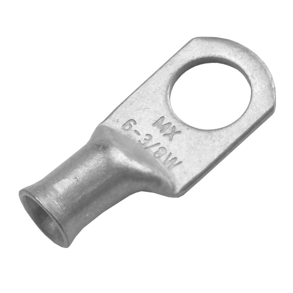 Alça estanhada Pacer 6 AWG — tamanho de pino 3/8 — pacote com 10