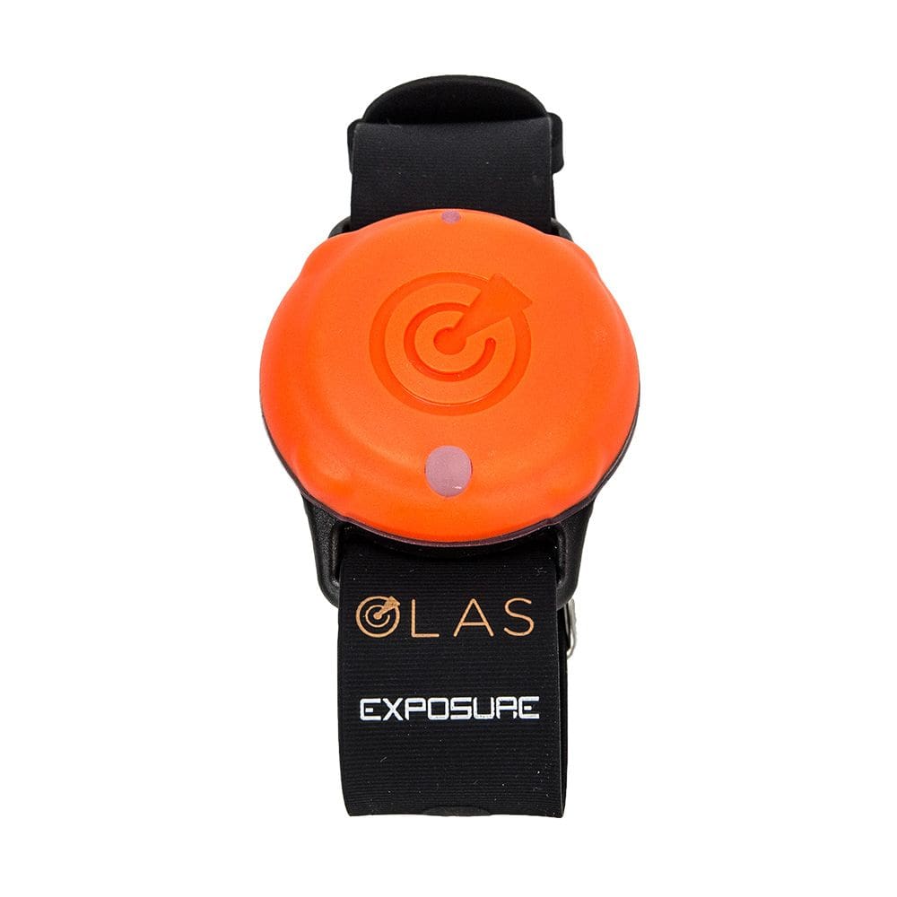 Etiqueta vestível da série Crew Tracker ACR OLAS Exposure