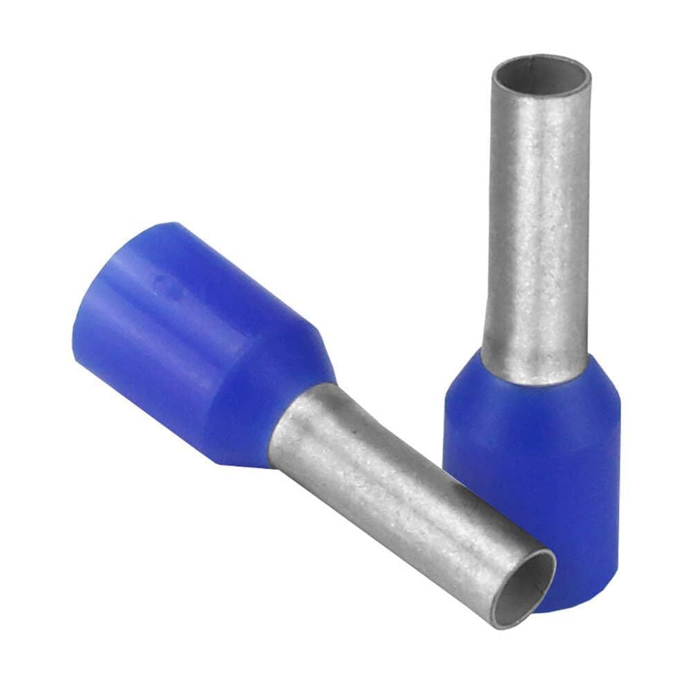 Wire Ferrule Pacer Group 14 AWG Blue 8 mm, pacote com 25