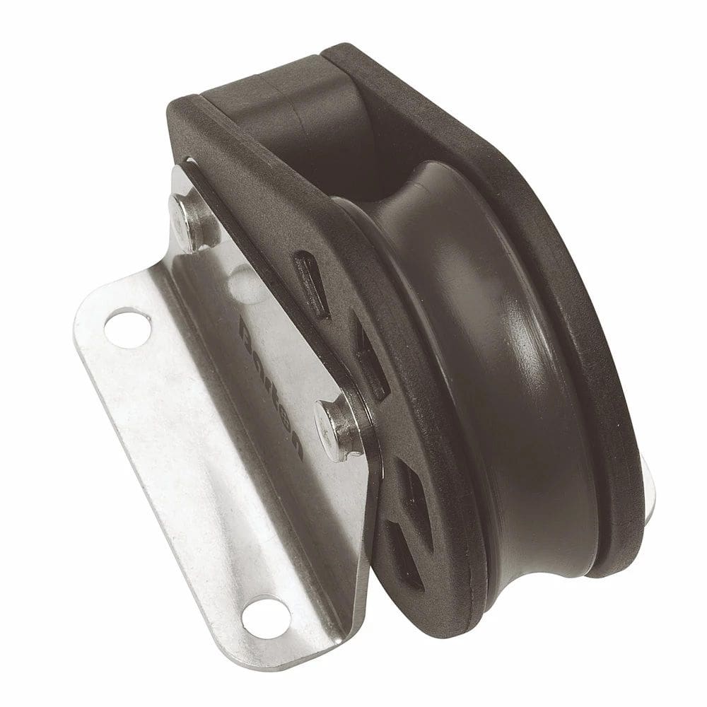 Bloco vertical de polia Barton, tamanho 4, 58 mm, rolamento liso