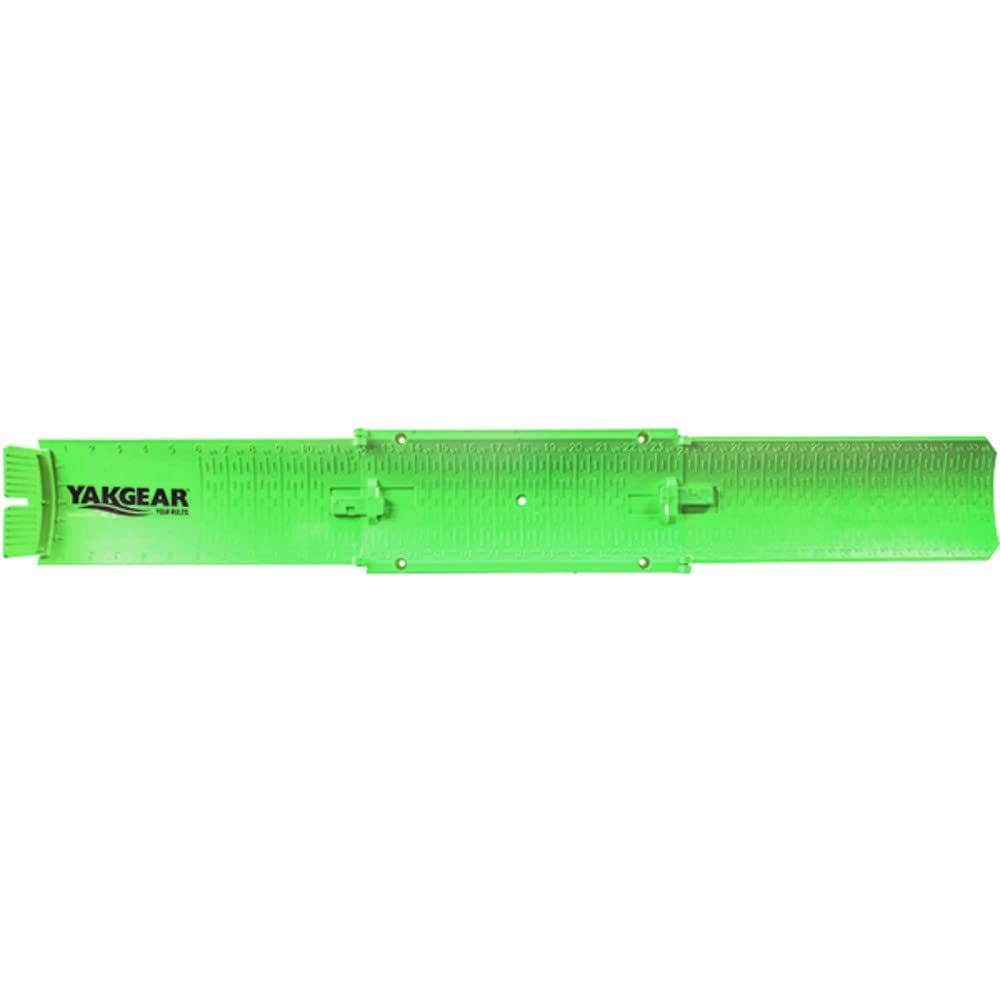 Bastão de medição de pesca YakGear Fish Stik Lime Green