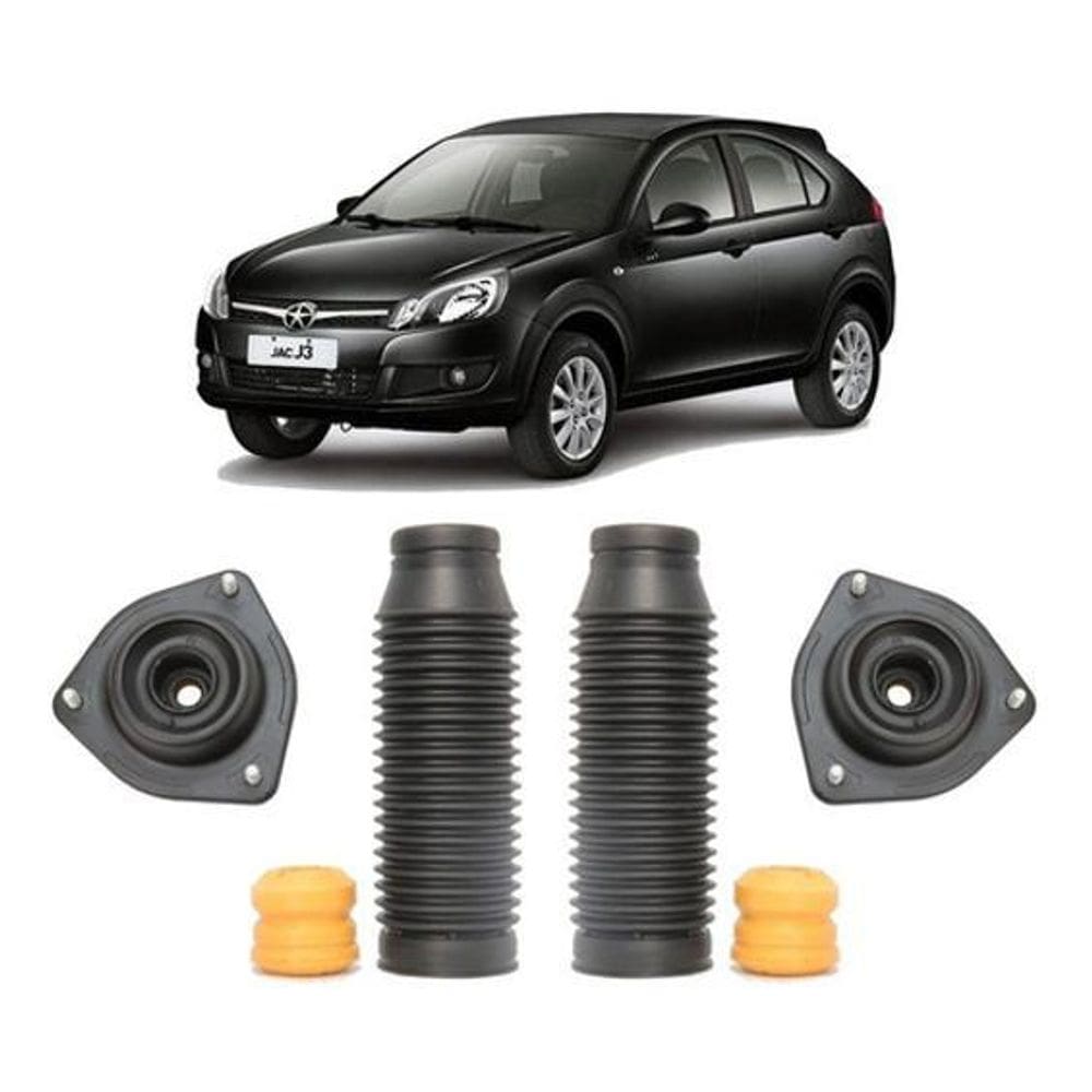 Kit Batente Amortecedor Dianteiro Jac J3 11 / ...