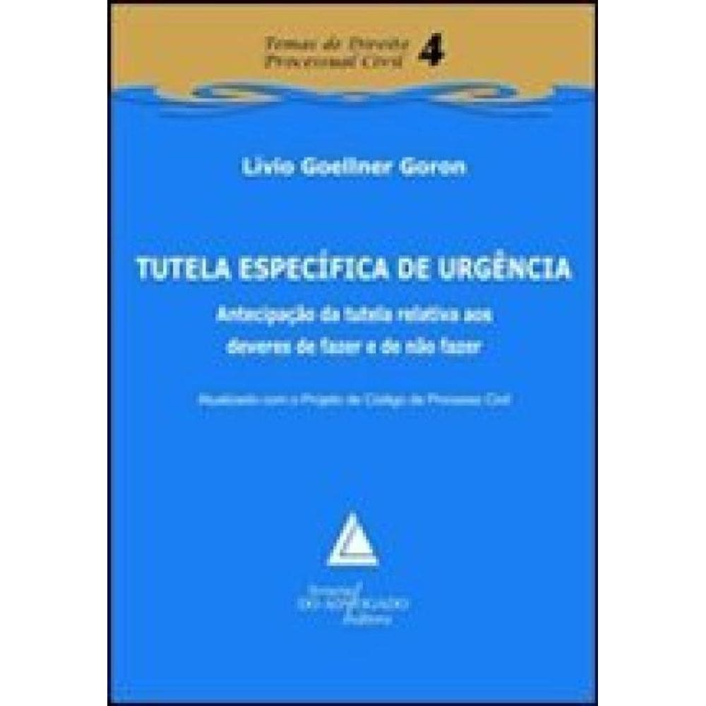 Tutela Especifica De Urgencia