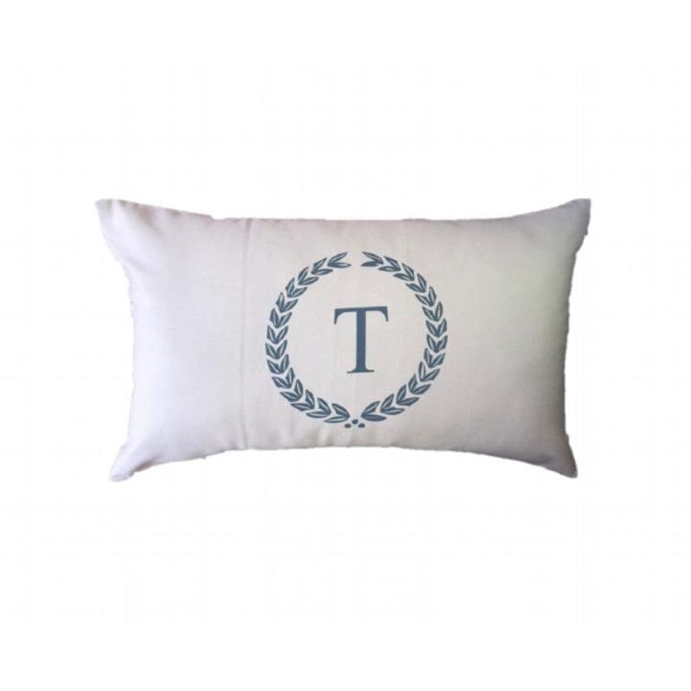 Capa De Almofada 50X30 Letra T