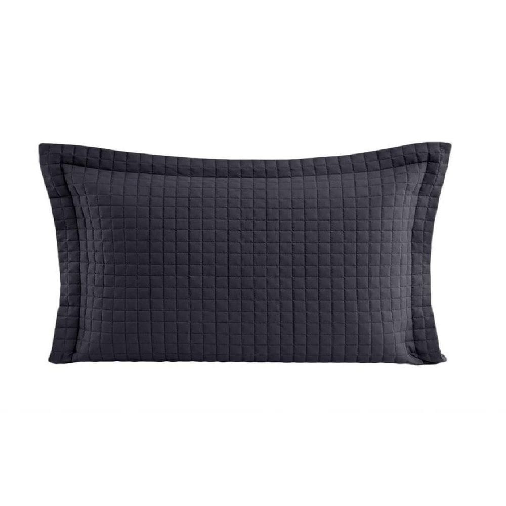 Porta Travesseiro Poliester King Plaza 50x90Cm Preto Lavive
