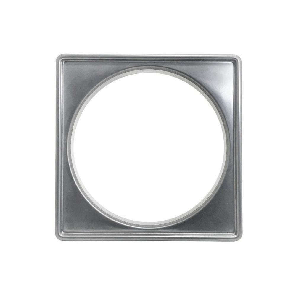 Porta Grelha 10X10 Inox 304 Para Ralo Quadrado Caixilho Box