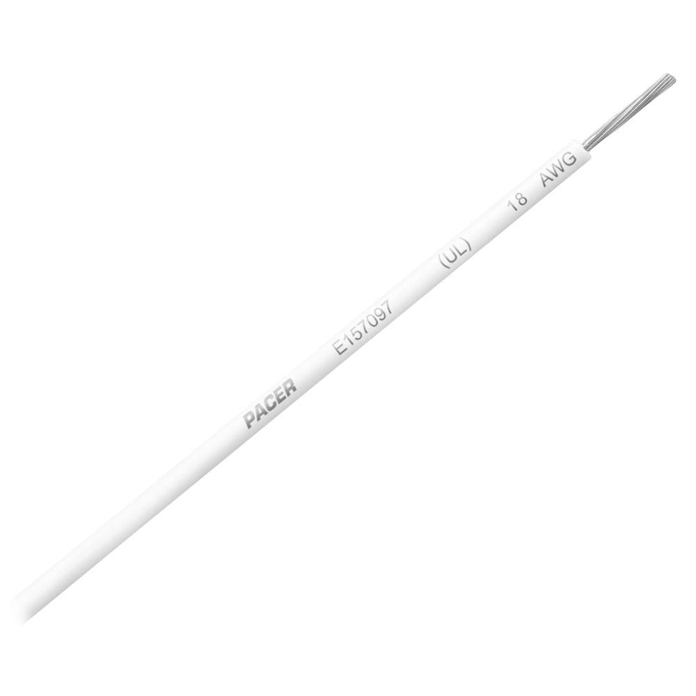 Marine Wire Pacer White 18 AWG UL 35` (10,67 m)