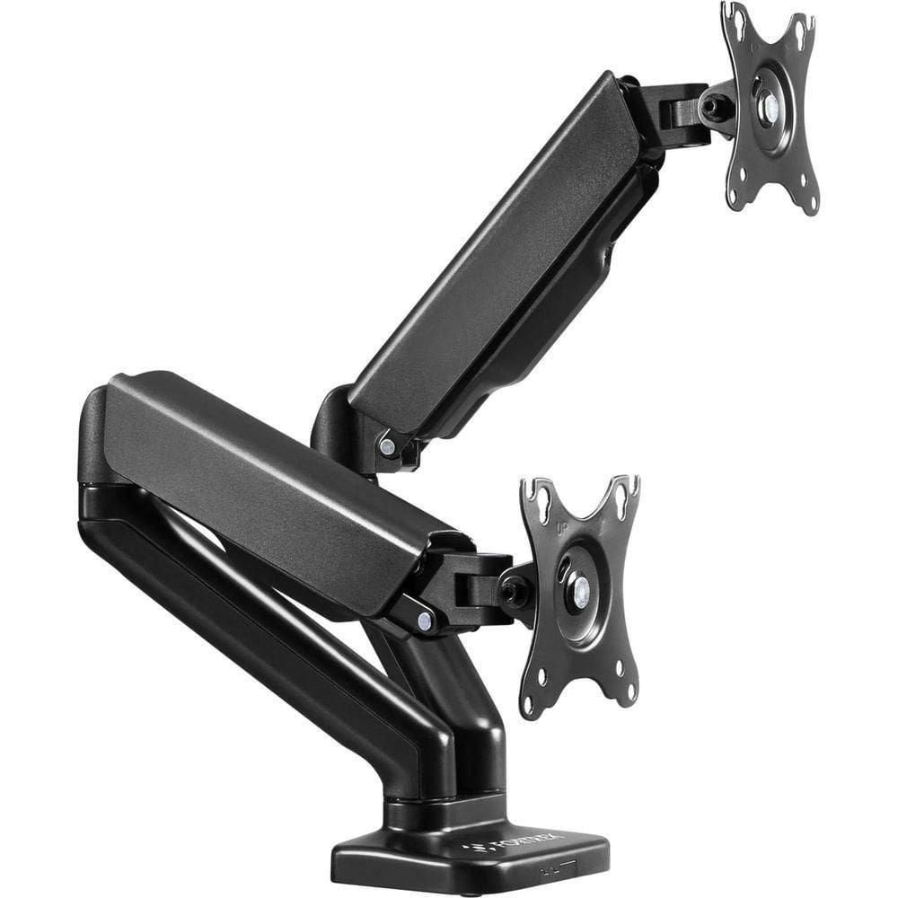 Suporte Articulado Para Dois Monitores Com Pistão A Gás Fortrek Fk441s 17”-32”