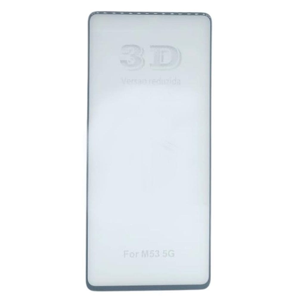 Película De Vidro 3D Compatível Com Samsung M53 Tela De 6.7