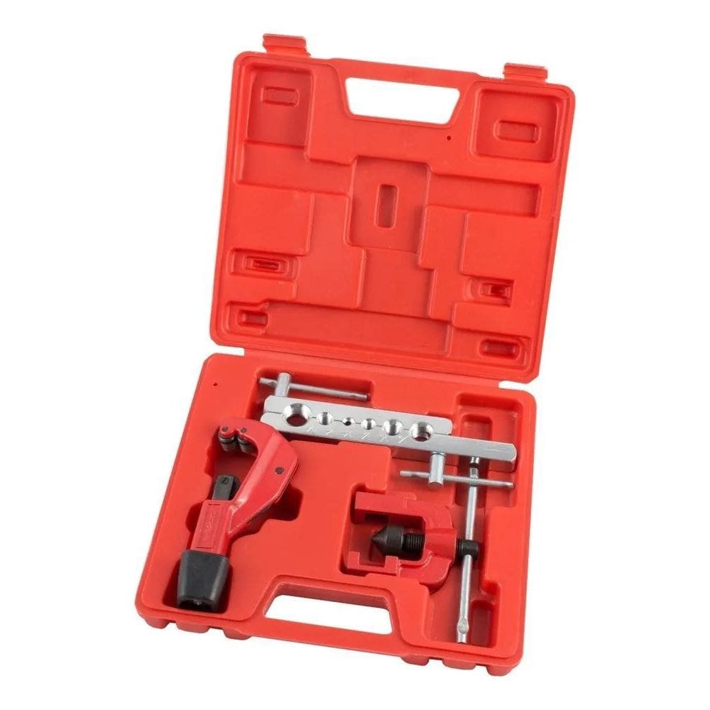 10X Flangeador 3/16 A 5/8 + Cortador De Tubo 1/8 A 1.1/8 Eda