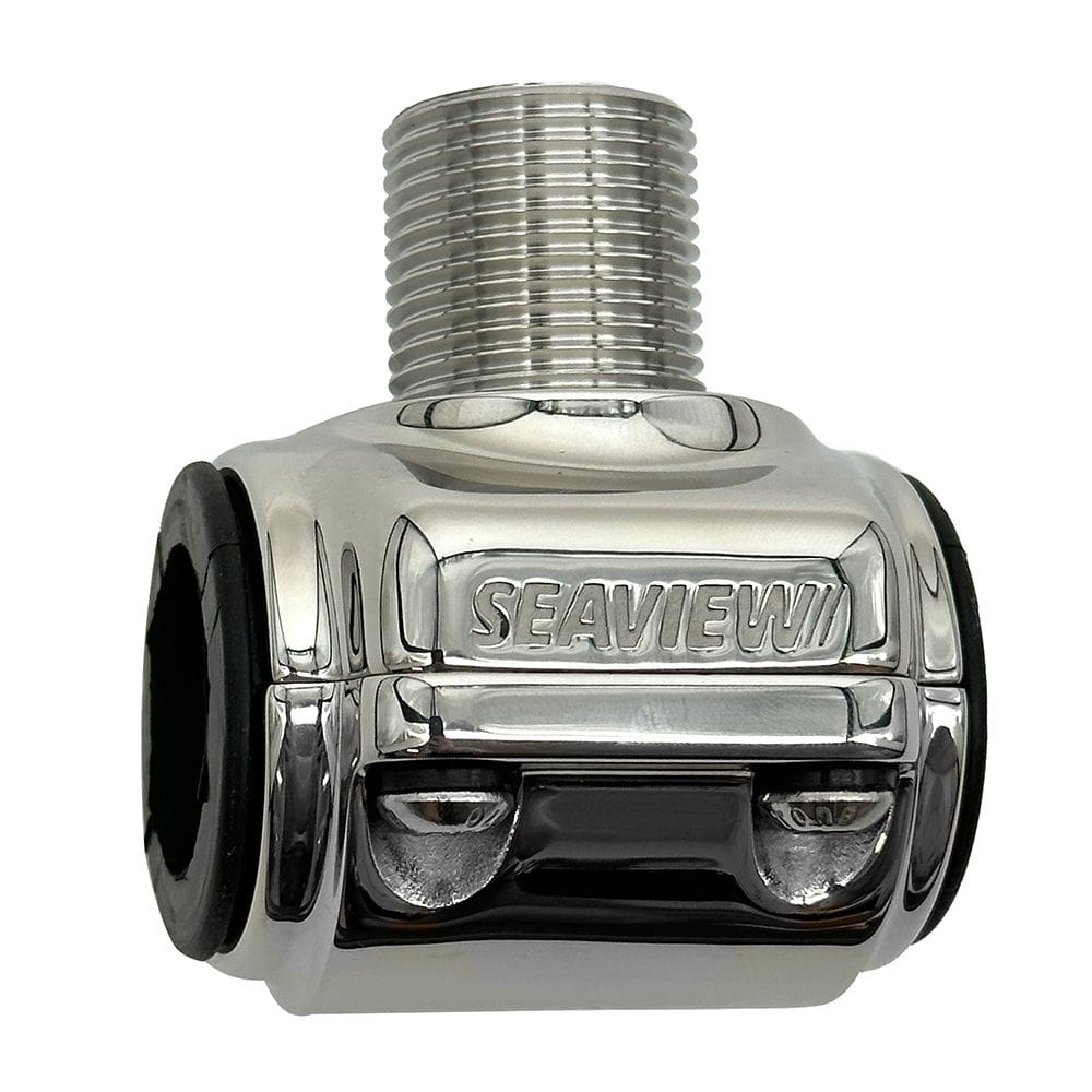 Suporte para trilho de antena de aço inoxidável Seaview 316 - Trilhos de 1” - 1-1/4”
