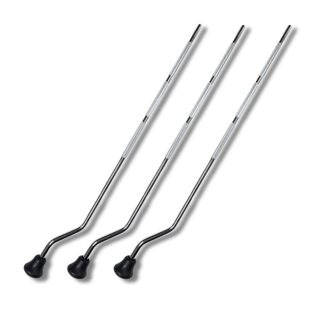 Kit 3 Pé De Surdo 58Cm Robusto Com Pés De Borracha Zowag