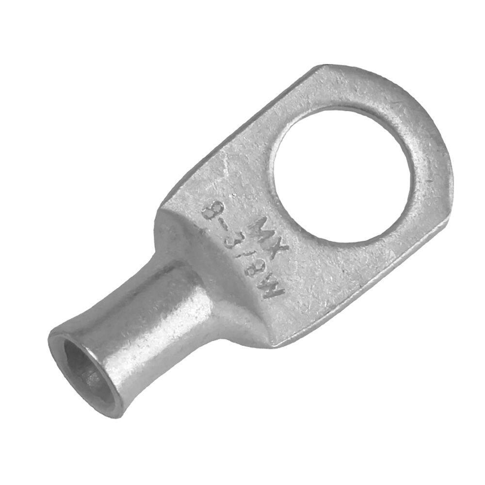 Alça estanhada Pacer 8 AWG — tamanho de pino 3/8 — pacote com 10